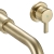 Bristan Altum 3-Hole Bath Filler Tap Wall Mounted - Brushed Brass | Thumbnail Image
