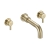 Bristan Altum 3-Hole Bath Filler Tap Wall Mounted - Brushed Brass | Thumbnail Image