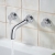 Bristan Altum 3-Hole Bath Filler Tap Wall Mounted - Chrome | Thumbnail Image