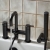 Bristan Altum Bath Shower Mixer Tap Pillar Mounted - Black | Thumbnail Image