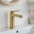 Bristan Apelo Eco Start Basin Mixer Tap with Clicker Waste - Brushed Brass | Thumbnail Image