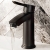 Bristan Apelo Eco Start Basin Mixer Tap with Clicker Waste - Black | Thumbnail Image