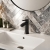 Bristan Apelo Eco Start Basin Mixer Tap with Clicker Waste - Black | Thumbnail Image