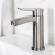 Bristan Apelo Eco Start Basin Mixer Tap with Clicker Waste - Gun Metal | Thumbnail Image
