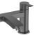 Bristan Apelo Bath Filler Tap Pillar Mounted - Gun Metal | Thumbnail Image