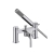 Bristan Apelo Bath Shower Mixer Tap Pillar Mounted - Chrome | Thumbnail Image