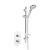 Bristan Artisan Dual Concealed Mixer Shower with Shower Kit