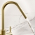 Bristan Cashew EasyFit Mono Kitchen Sink Mixer Tap - Brushed Brass | Thumbnail Image