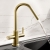 Bristan Cashew EasyFit Mono Kitchen Sink Mixer Tap - Brushed Brass | Thumbnail Image