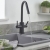 Bristan Cashew EasyFit Monobloc Kitchen Sink Mixer Tap - Black