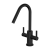 Bristan Cashew EasyFit Monobloc Kitchen Sink Mixer Tap - Black