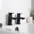 Bristan Cobalt Bath Taps Pair Pillar Mounted - Black