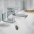 Bristan Cobalt Basin Mixer Tap with Clicker Waste - Chrome