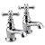 Bristan Colonial Basin Taps - Chrome Plated