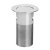 Bristan Round Push Basin Waste Clicker Chrome - Slotted