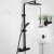 Bristan Craze Bar Mixer Shower with Shower Rigid Riser Kit and Fixed Head - Black