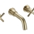 Bristan Cruzar 3-Hole Bath Filler Tap Wall Mounted - Brushed Brass | Thumbnail Image
