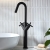 Bristan Cruzar Tall Basin Mixer Tap Deck Mounted - Black | Thumbnail Image
