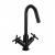 Bristan Cruzar Basin Mixer Tap with Clicker Waste - Black