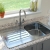 Bristan Design Utility Lever EasyFit Mono Kitchen Sink Mixer Tap Dual Handle - Chrome