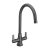 Bristan Echo EasyFit Mono Kitchen Sink Mixer Tap - Gun Metal