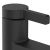 Bristan Elevar Basin Mixer Tap with Clicker Waste - Balck