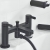 Bristan Elevar Bath Shower Mixer Tap - Black