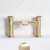 Bristan Frammento Bath Filler Tap Pillar Mounted - Brushed Brass | Thumbnail Image