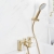 Bristan Frammento Bath Shower Mixer Tap Pillar Mounted - Brushed Brass | Thumbnail Image