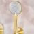 Bristan Frammento Dual Concealed Mixer Shower with Fixed Head and Handset - Brushed Brass | Thumbnail Image