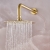 Bristan Frammento Dual Concealed Mixer Shower with Fixed Head and Handset - Brushed Brass | Thumbnail Image
