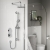 Bristan Frammento Dual Concealed Mixer Shower with Shower Kit and Fixed Head - Chrome | Thumbnail Image