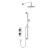Bristan Frammento Dual Concealed Mixer Shower with Shower Kit and Fixed Head - Chrome | Thumbnail Image