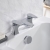 Bristan Hourglass Bath Filler Tap Pillar Mounted - Chrome