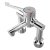 Bristan Thermostatic Pillar Mounted TMV3 HTM64 Mixer Tap - Chrome