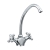 Bristan Mandolin Kitchen Sink Mixer Tap Deck Mounted - Chrome