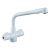 Bristan Manhattan EasyFit Mono Kitchen Sink Mixer Tap Dual Handle - White