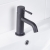 Bristan Mila Basin Mixer Tap with Clicker Waste - Black
