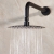 Bristan Molida Dual Concealed Mixer Shower with Fixed Head and Handset - Black | Thumbnail Image