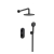 Bristan Molida Dual Concealed Mixer Shower with Fixed Head and Handset - Black | Thumbnail Image