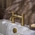 Bristan Molida Bath Filler Tap Pillar Mounted - Brushed Brass | Thumbnail Image