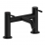 Bristan Molida Bath Filler Tap Pillar Mounted - Black