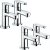 Bristan Nero Basin Taps and Bath Taps - Chrome | Thumbnail Image