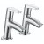 Bristan Orta Modern Basin Taps - Chrome