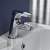 Bristan Orta Basin Mixer Tap With Clicker Waste - Chrome