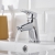 Bristan Orta Basin Mixer Tap With Clicker Waste - Chrome