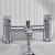 Bristan Orta Bath Shower Mixer Tap - Chrome