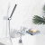 Bristan Orta Bath Shower Mixer Tap - Chrome