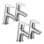 Bristan Orta Basin Taps and Bath Taps - Chrome