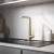 Bristan Pine EasyFit Kitchen Sink Mixer Tap - Brushed Brass